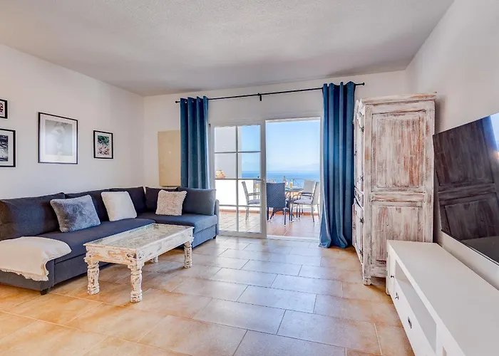 Apartamento Bellarosa Sunset Ocean View In With Airco, Garage Costa Adeje (Tenerife)